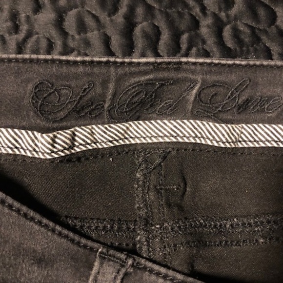 Laurèl Tabea Cropped Black Jeans Sz 6 - Picture 9 of 15